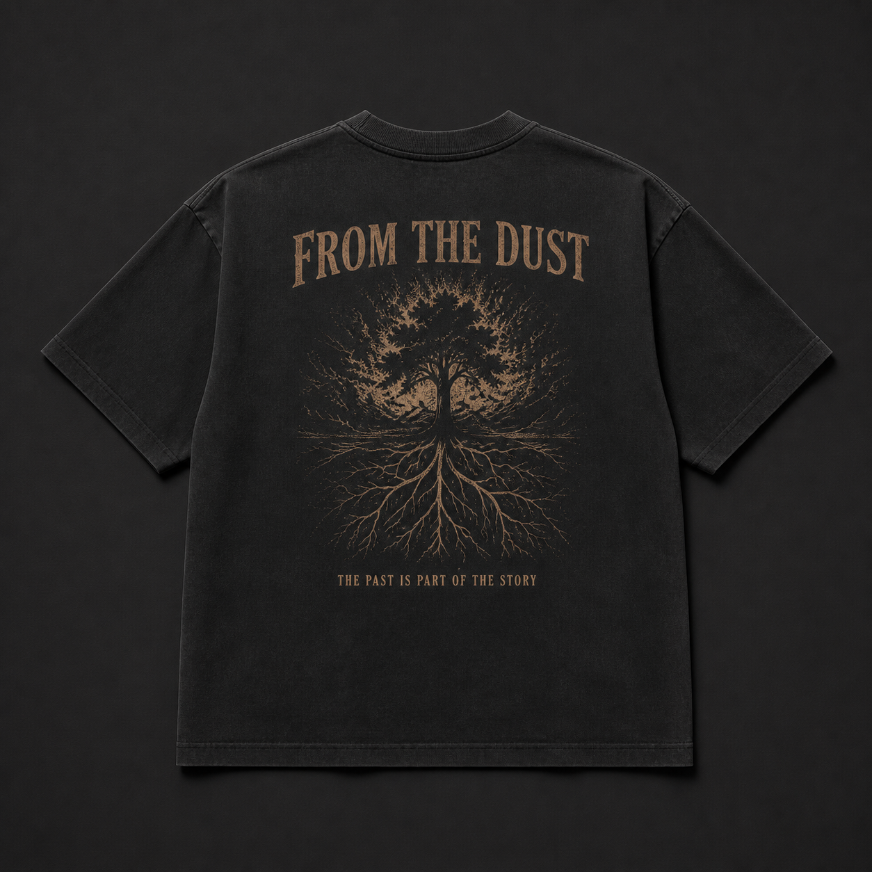 AFTER THE FALL TEE — BLACK