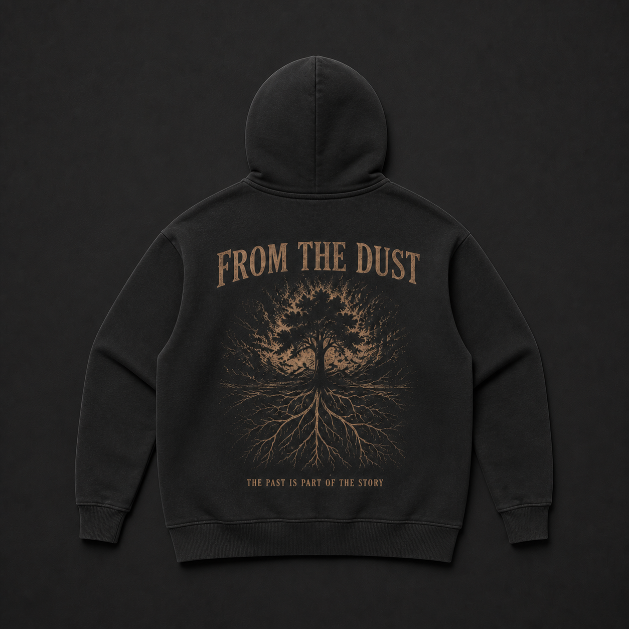 AFTER THE FALL HOODIE — WASHED BLACK