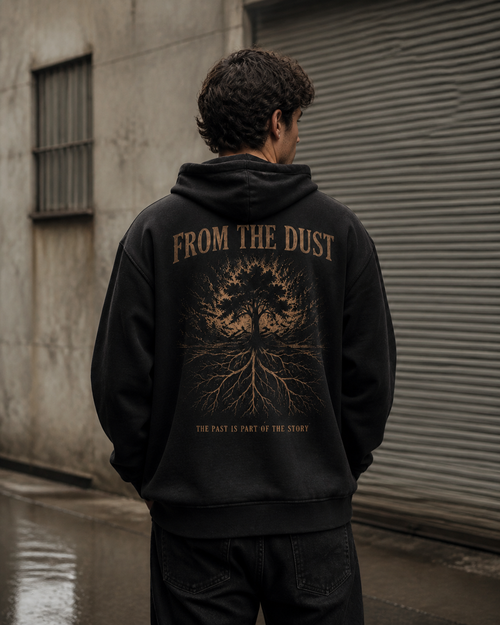 AFTER THE FALL HOODIE — WASHED BLACK