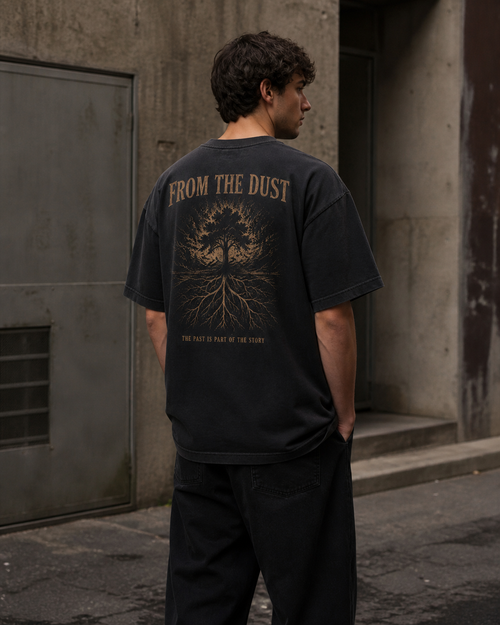 AFTER THE FALL TEE — BLACK