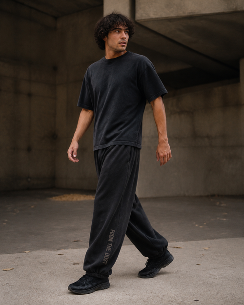 AFTER THE FALL TRACK PANT — WASHED BLACK
